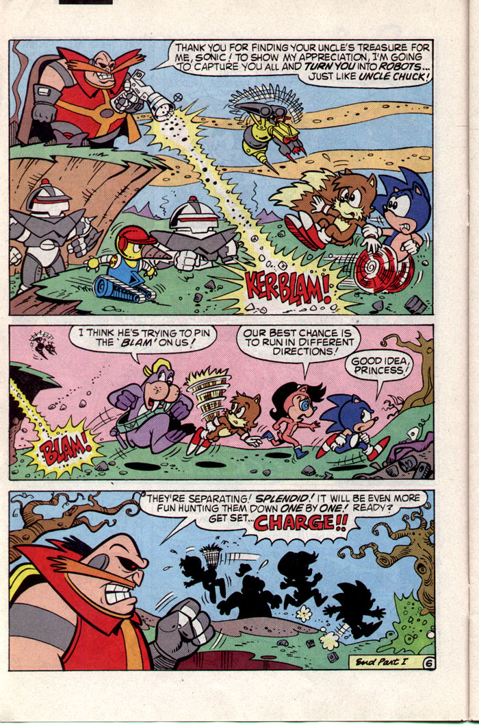 Sonic - Archie Adventure Series February 1994 Page 6